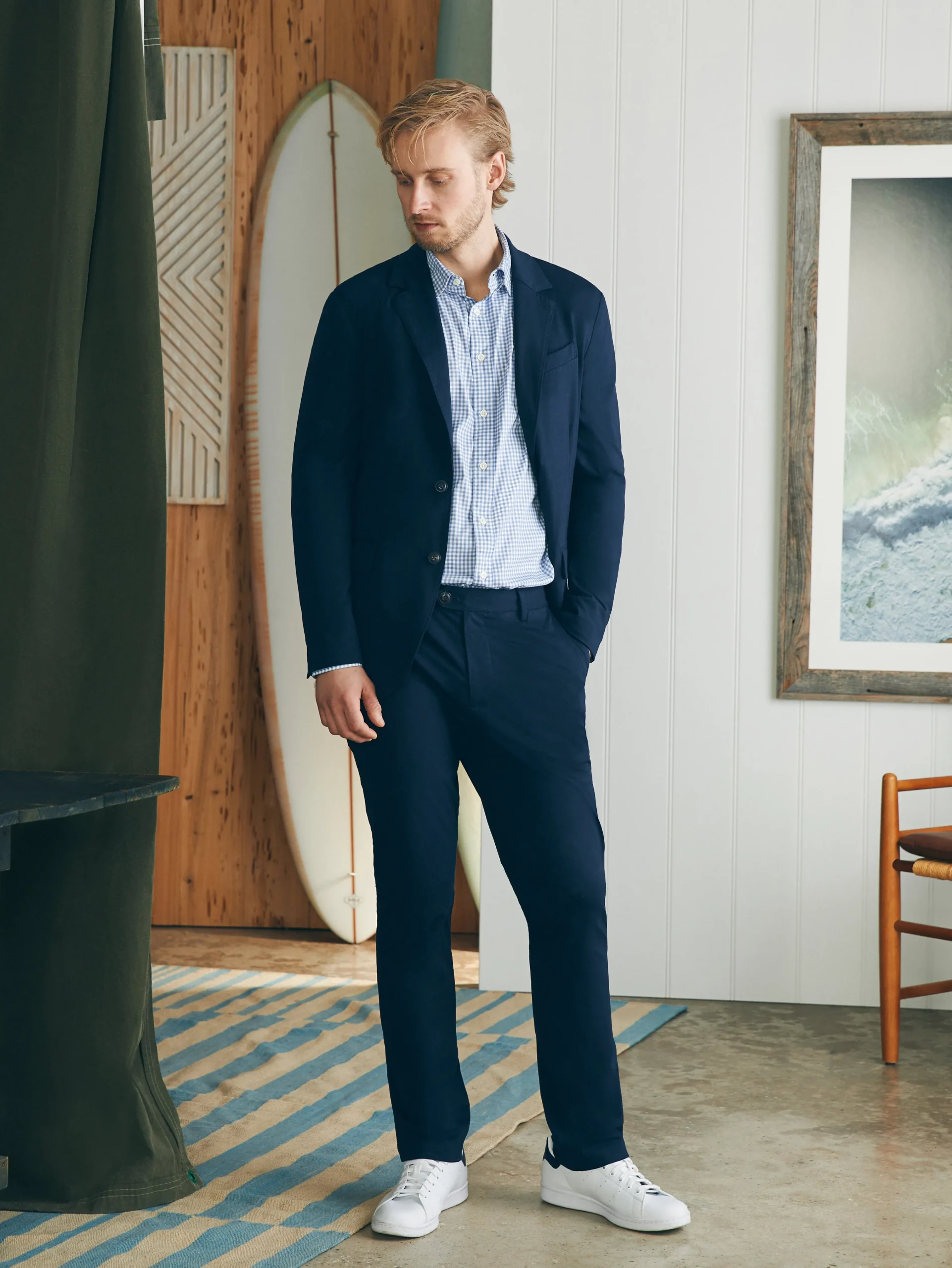 Faherty Brand Movement™ Knit Blazer -^ Blazers