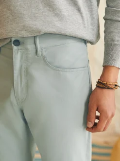 Faherty Brand Movement™ 5-Pocket Pant (32" Inseam) -^ Pants
