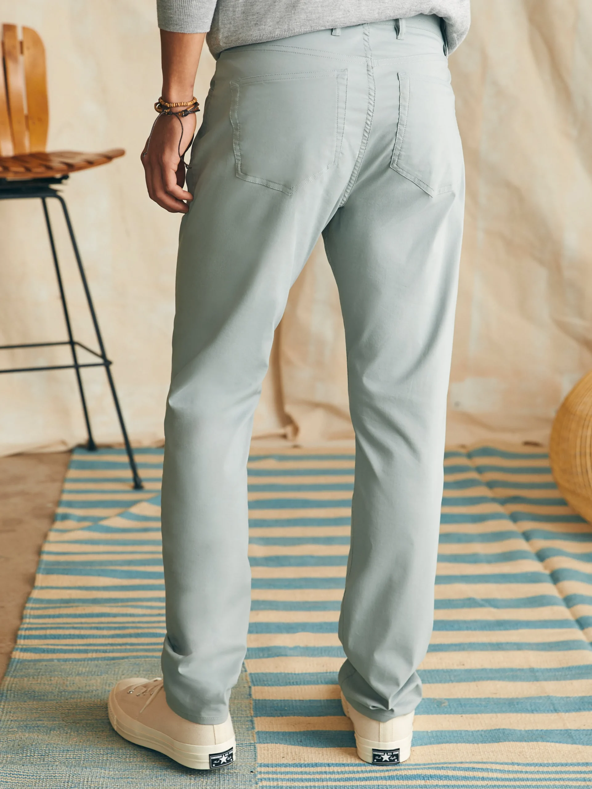 Faherty Brand Movement™ 5-Pocket Pant (32" Inseam) -^ Pants