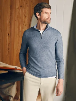 Faherty Brand Movement™ Quarter Zip -^ Hoodies & Sweatshirts