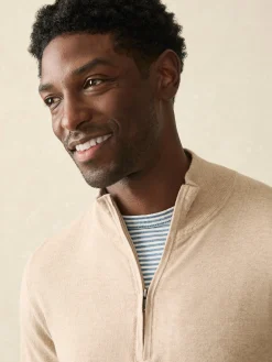 Faherty Brand Movement™ Quarter Zip Sweater -^ Sweaters