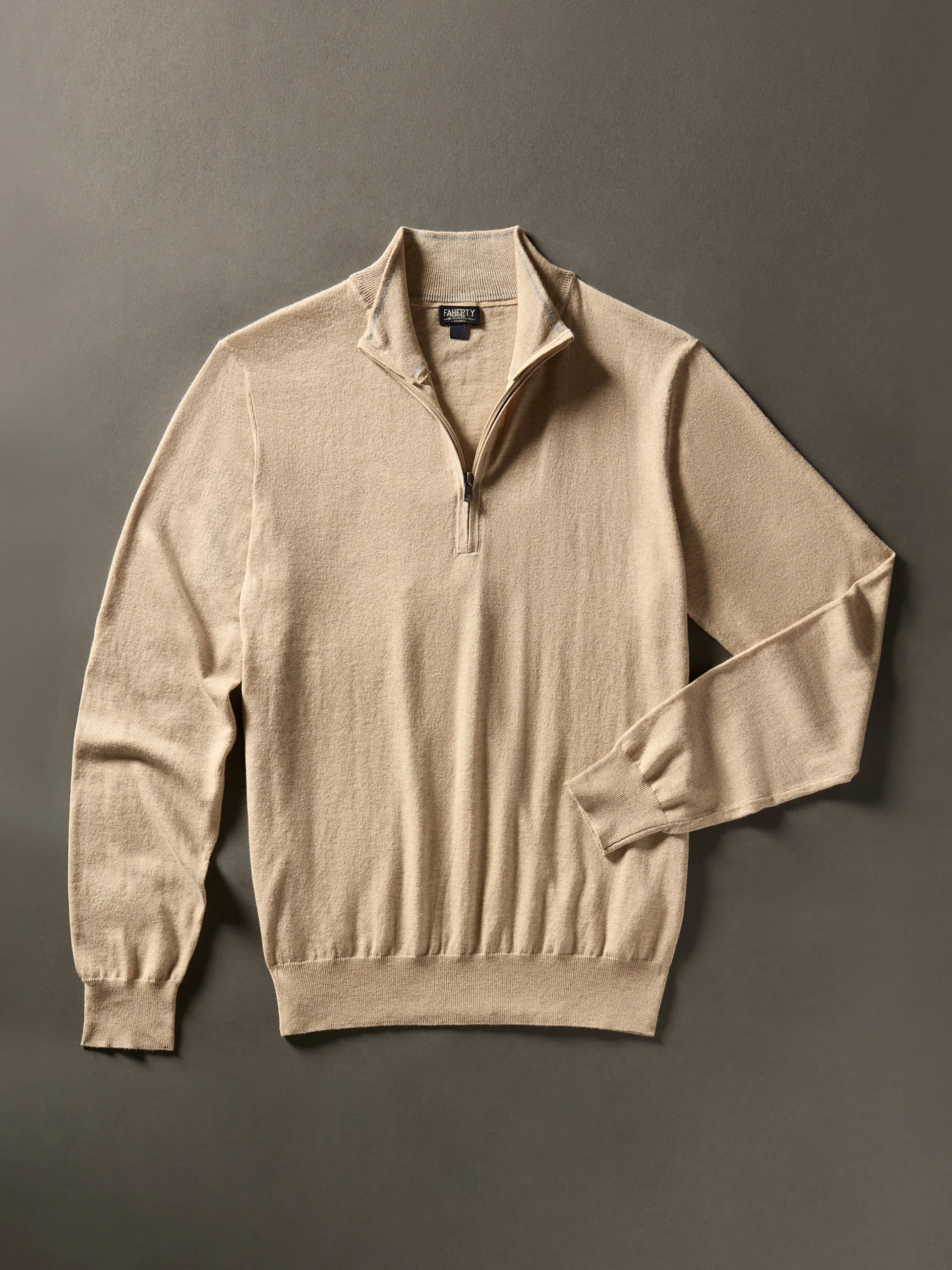 Faherty Brand Movement™ Quarter Zip Sweater -^ Sweaters