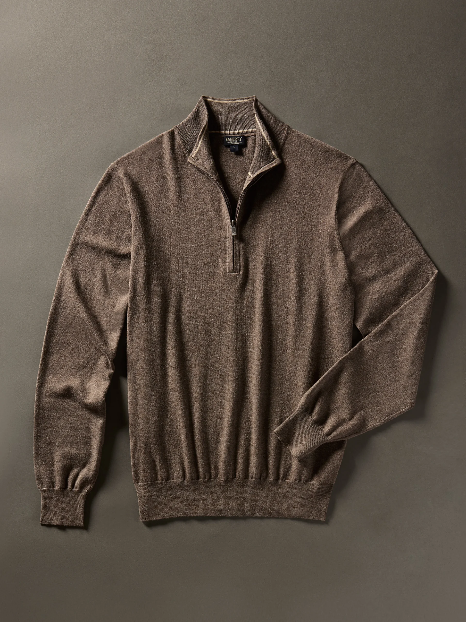Faherty Brand Movement™ Quarter Zip Sweater -^ Sweaters
