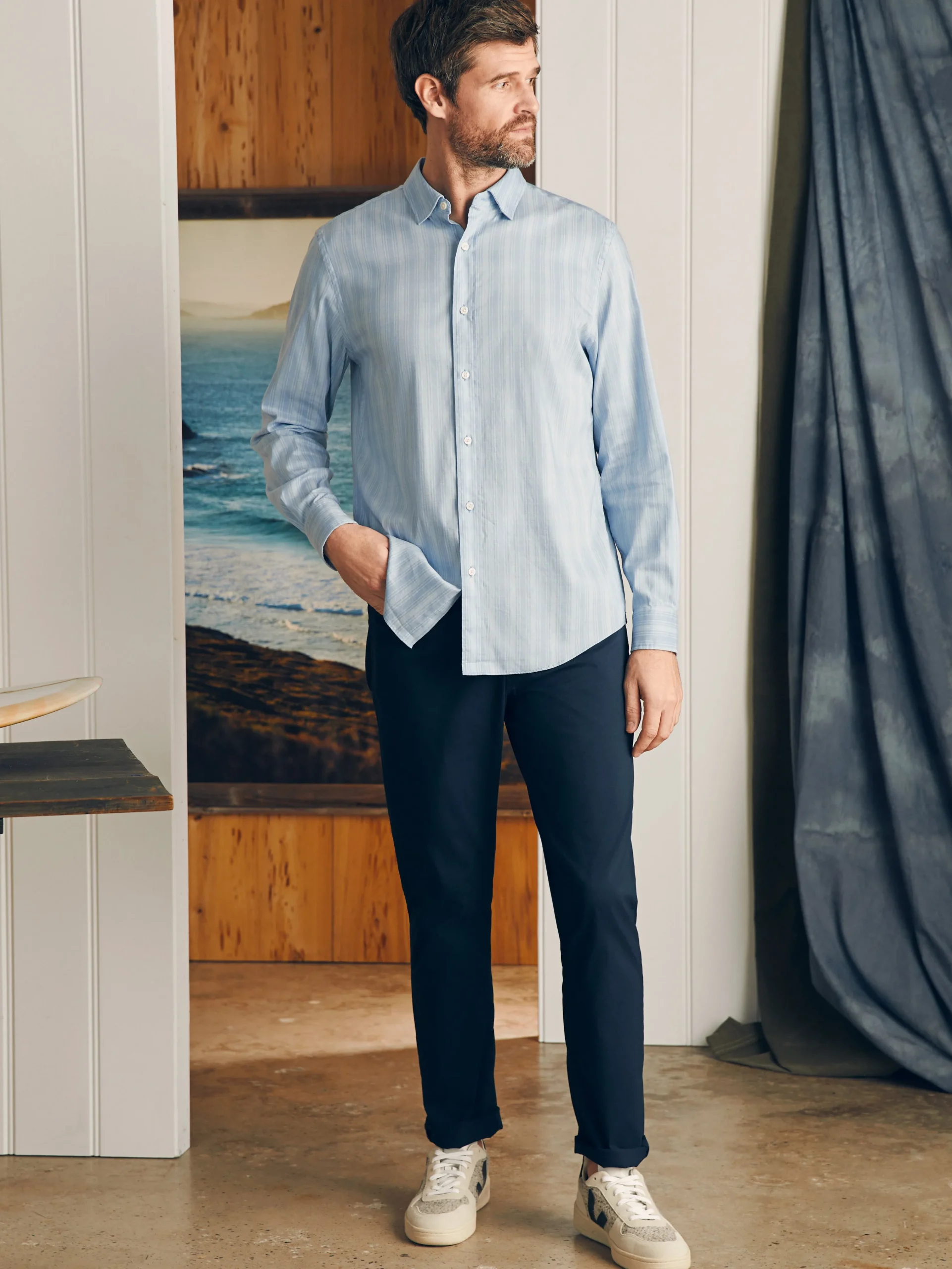 Faherty Brand Movement™ Shirt Classic Fit -^ Shirts
