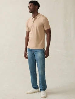 Faherty Brand Movement™ Short-Sleeve Pique Polo Shirt -^ Polo Shirts|T-Shirts & Henleys