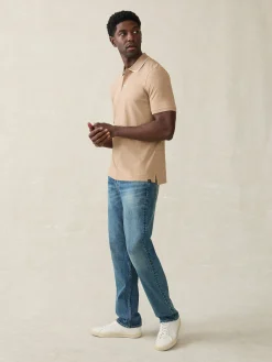 Faherty Brand Movement™ Short-Sleeve Pique Polo Shirt -^ Polo Shirts|T-Shirts & Henleys