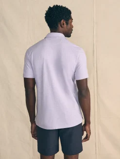 Faherty Brand Movement™ Short-Sleeve Pique Polo Shirt -^ Polo Shirts