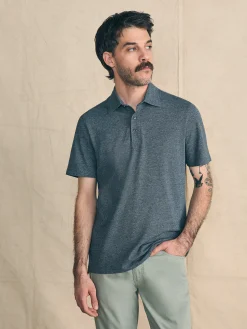 Faherty Brand Movement™ Short-Sleeve Pique Polo Shirt -^ Polo Shirts