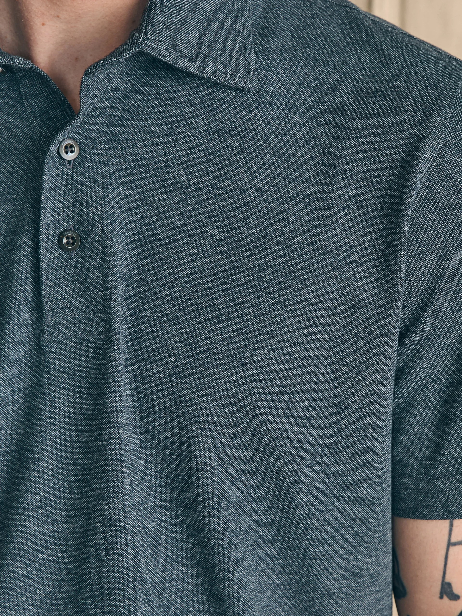 Faherty Brand Movement™ Short-Sleeve Pique Polo Shirt -^ Polo Shirts