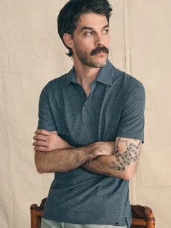 Faherty Brand Movement™ Short-Sleeve Pique Polo Shirt -^ Polo Shirts