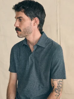 Faherty Brand Movement™ Short-Sleeve Pique Polo Shirt -^ Polo Shirts