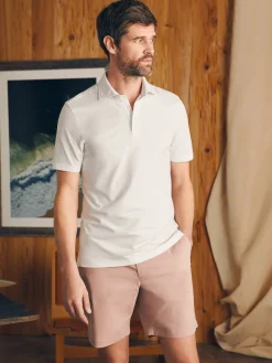 Faherty Brand Movement™ Short-Sleeve Pique Polo Shirt -^ Polo Shirts