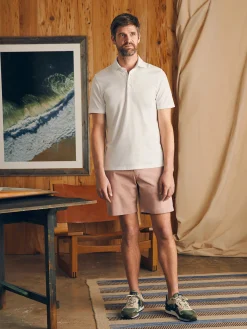 Faherty Brand Movement™ Short-Sleeve Pique Polo Shirt -^ Polo Shirts
