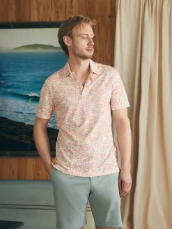 Faherty Brand Movement™ Short-Sleeve Pique Polo Shirt -^ Polo Shirts