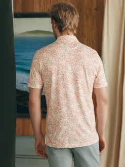 Faherty Brand Movement™ Short-Sleeve Pique Polo Shirt -^ Polo Shirts