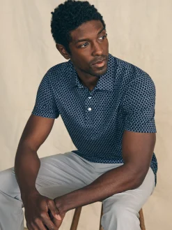 Faherty Brand Movement™ Short-Sleeve Pique Polo Shirt -^ Polo Shirts