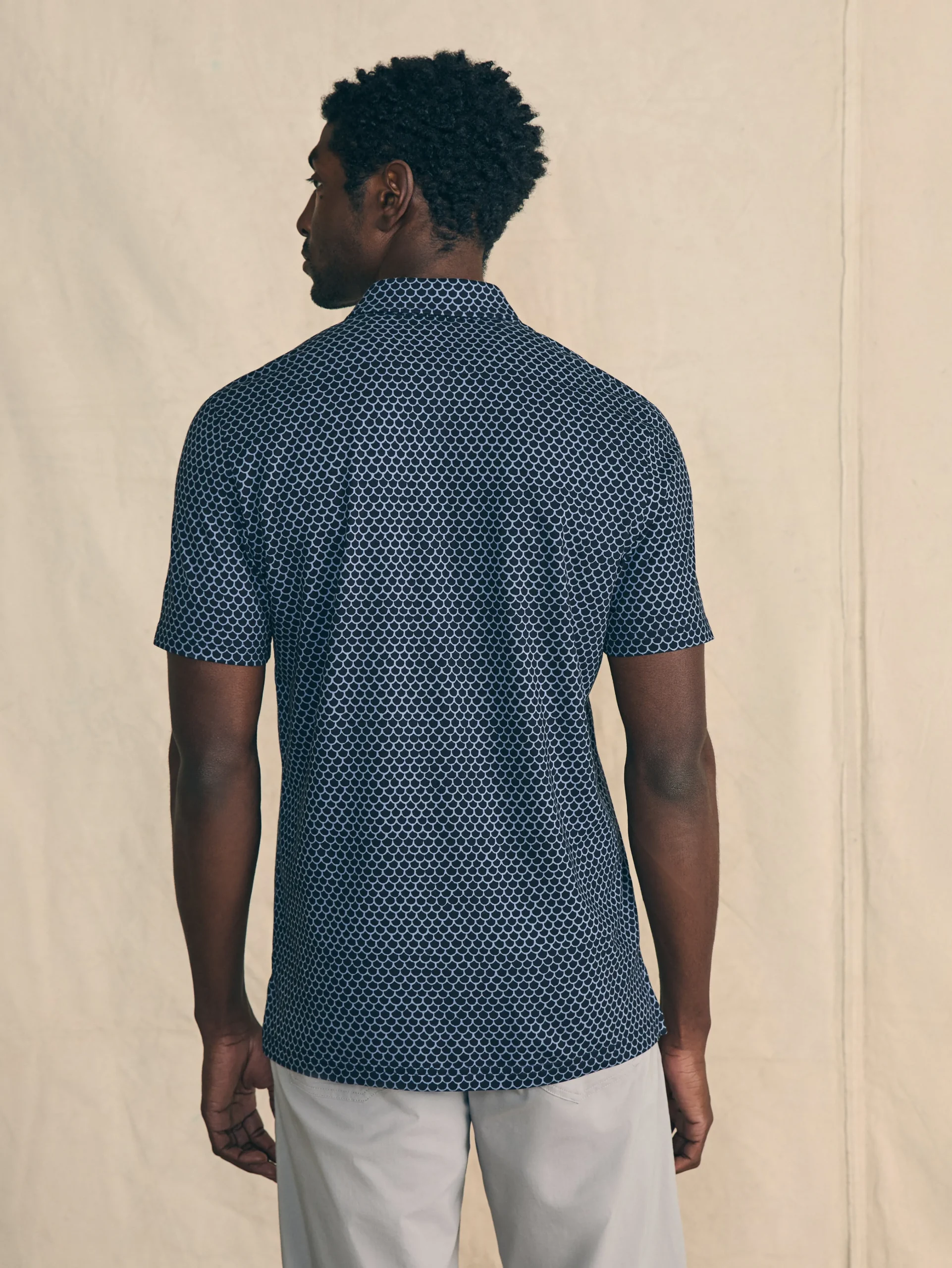 Faherty Brand Movement™ Short-Sleeve Pique Polo Shirt -^ Polo Shirts