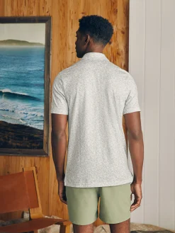 Faherty Brand Movement™ Short-Sleeve Pique Polo Shirt -^ Polo Shirts