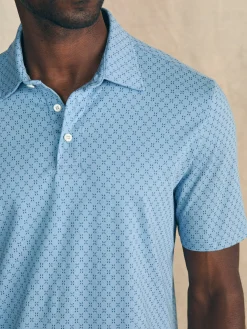 Faherty Brand Movement™ Short-Sleeve Pique Polo Shirt -^ Polo Shirts