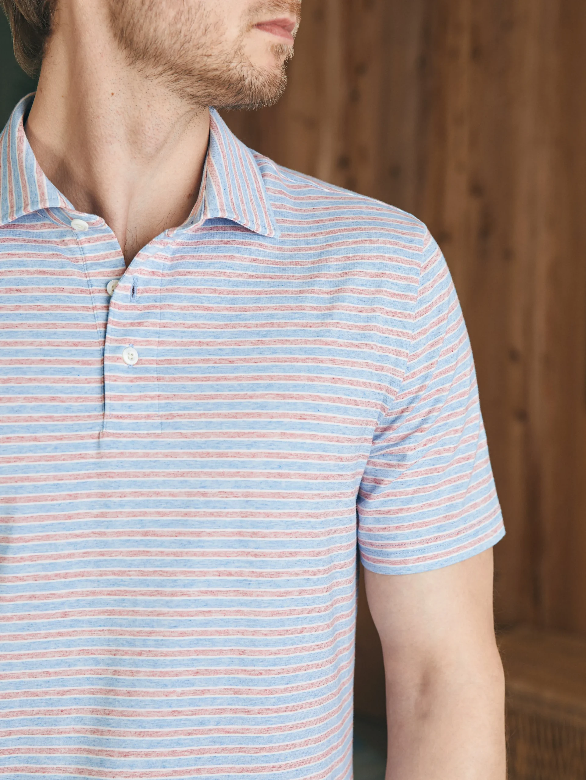 Faherty Brand Movement™ Short-Sleeve Polo Shirt -^ Polo Shirts