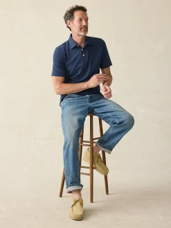 Faherty Brand Movement™ Short-Sleeve Polo Shirt (Tall) -^ Polo Shirts