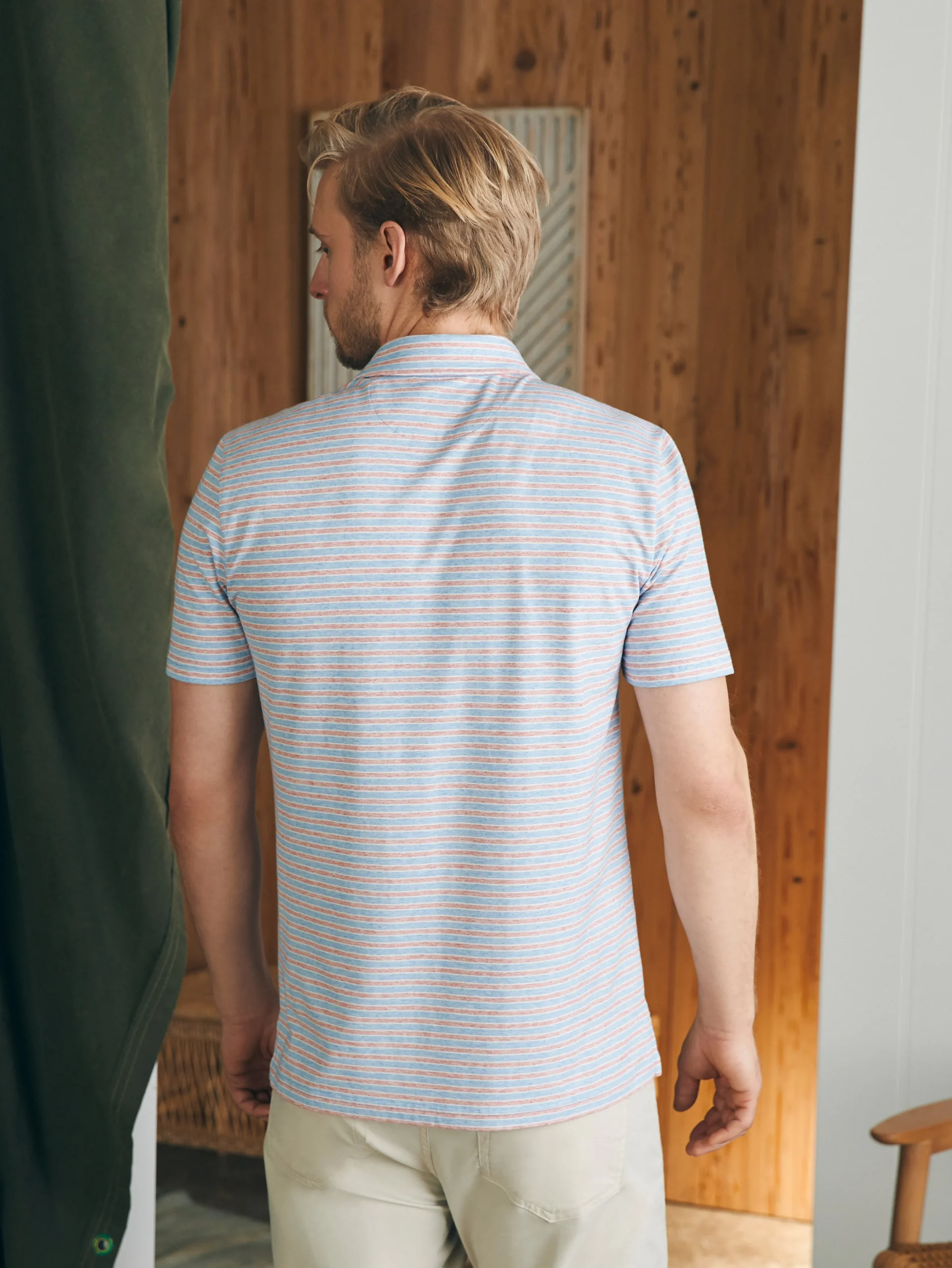 Faherty Brand Movement™ Short-Sleeve Polo Shirt (Tall) -^ Polo Shirts