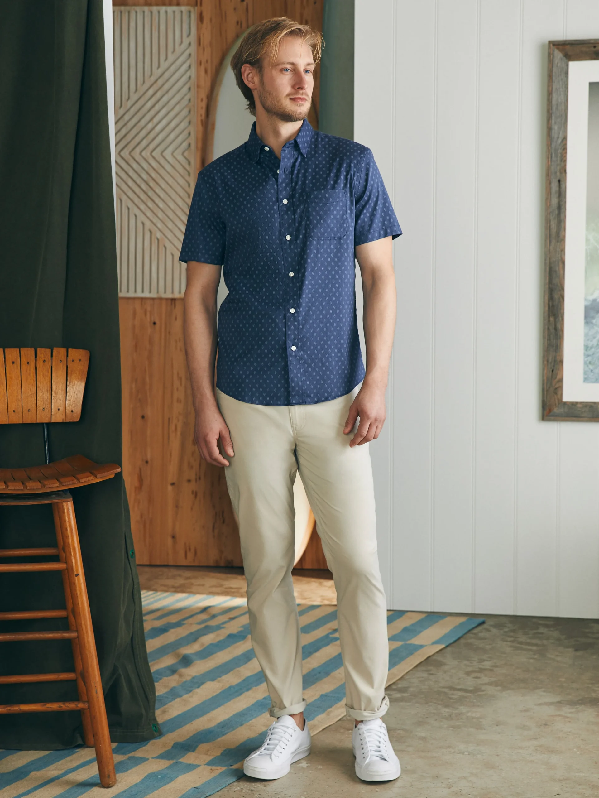 Faherty Brand Movement™ Short-Sleeve Shirt (Tall) -^ Shirts
