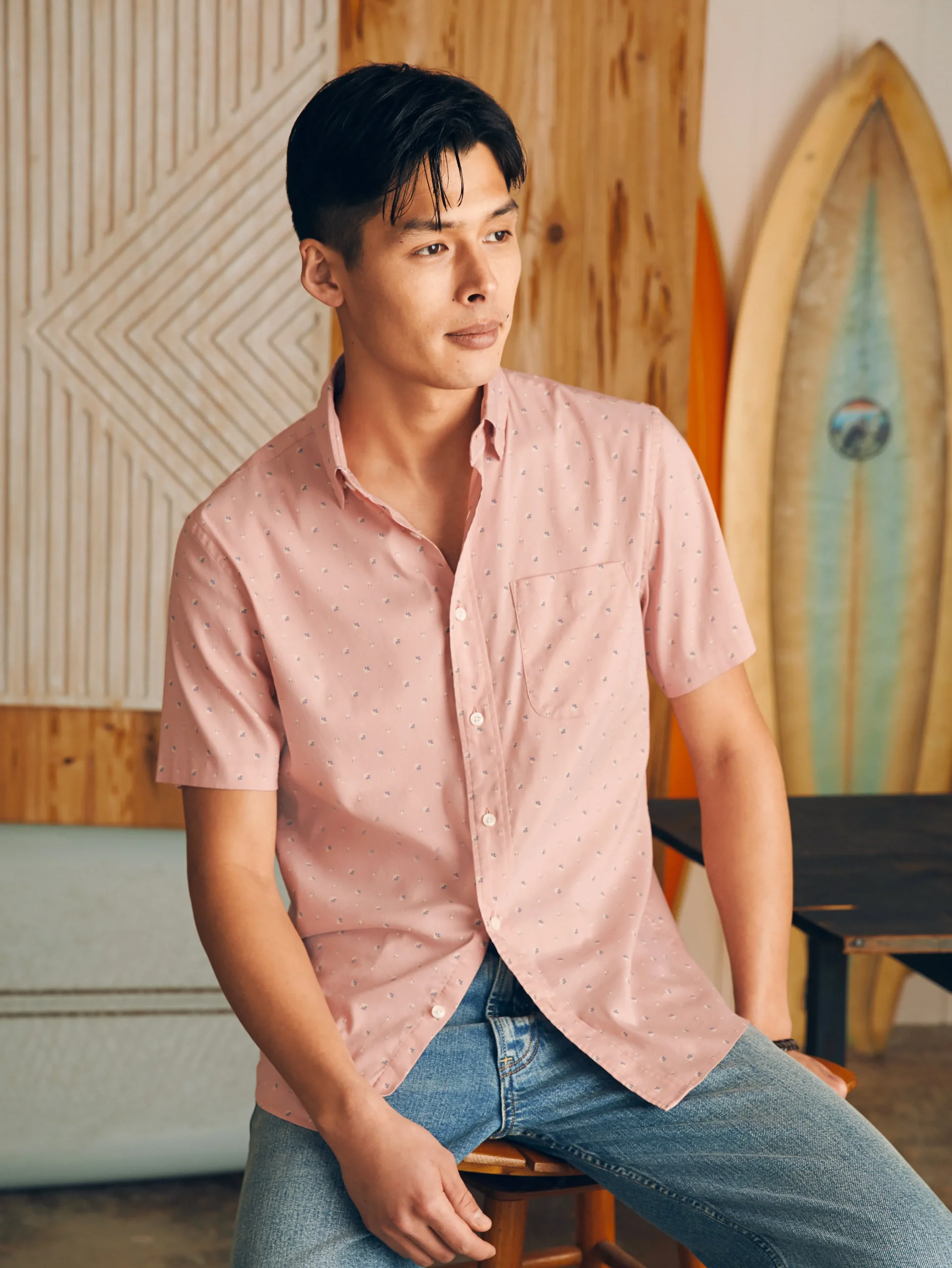 Faherty Brand Movement™ Short-Sleeve Shirt -^ Shirts