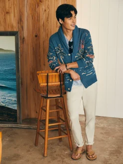 Faherty Brand Offshore Swell Cardigan -^ Sweaters