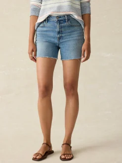 Faherty Brand Organic Cotton Denim Short -^Women Shorts & Skirts