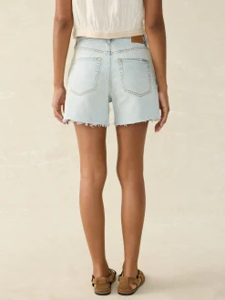 Faherty Brand Organic Cotton Denim Short -^Women Shorts & Skirts