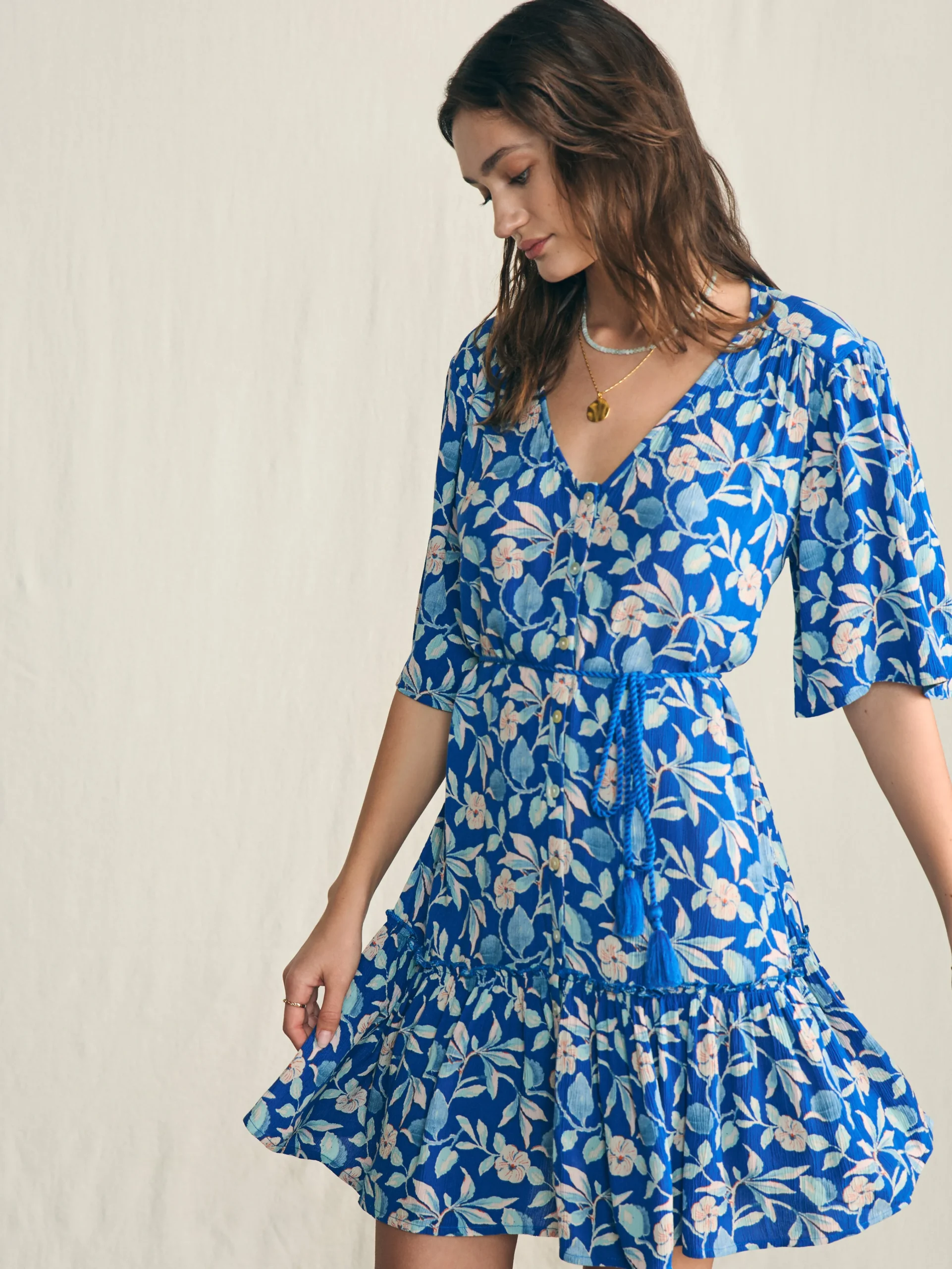 Faherty Brand Orinda Mini Dress -^Women Dresses