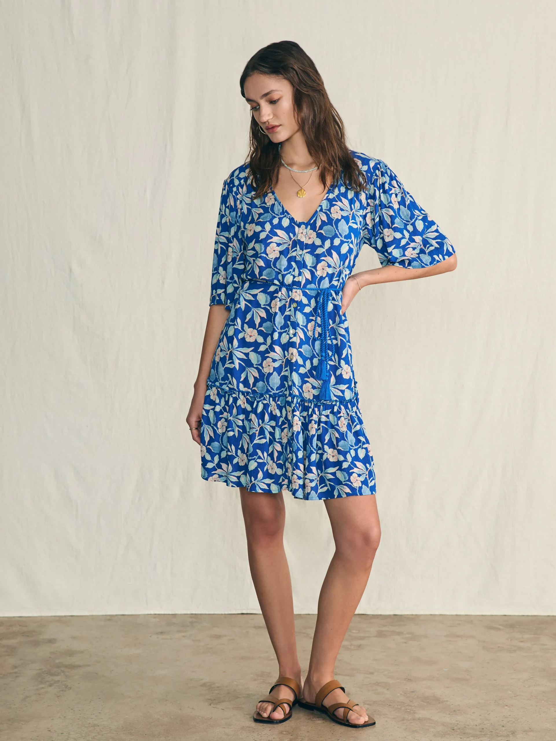 Faherty Brand Orinda Mini Dress -^Women Dresses