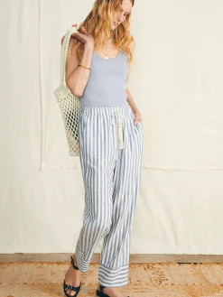 Faherty Brand Pacific Beach Linen Pant -^Women Pants