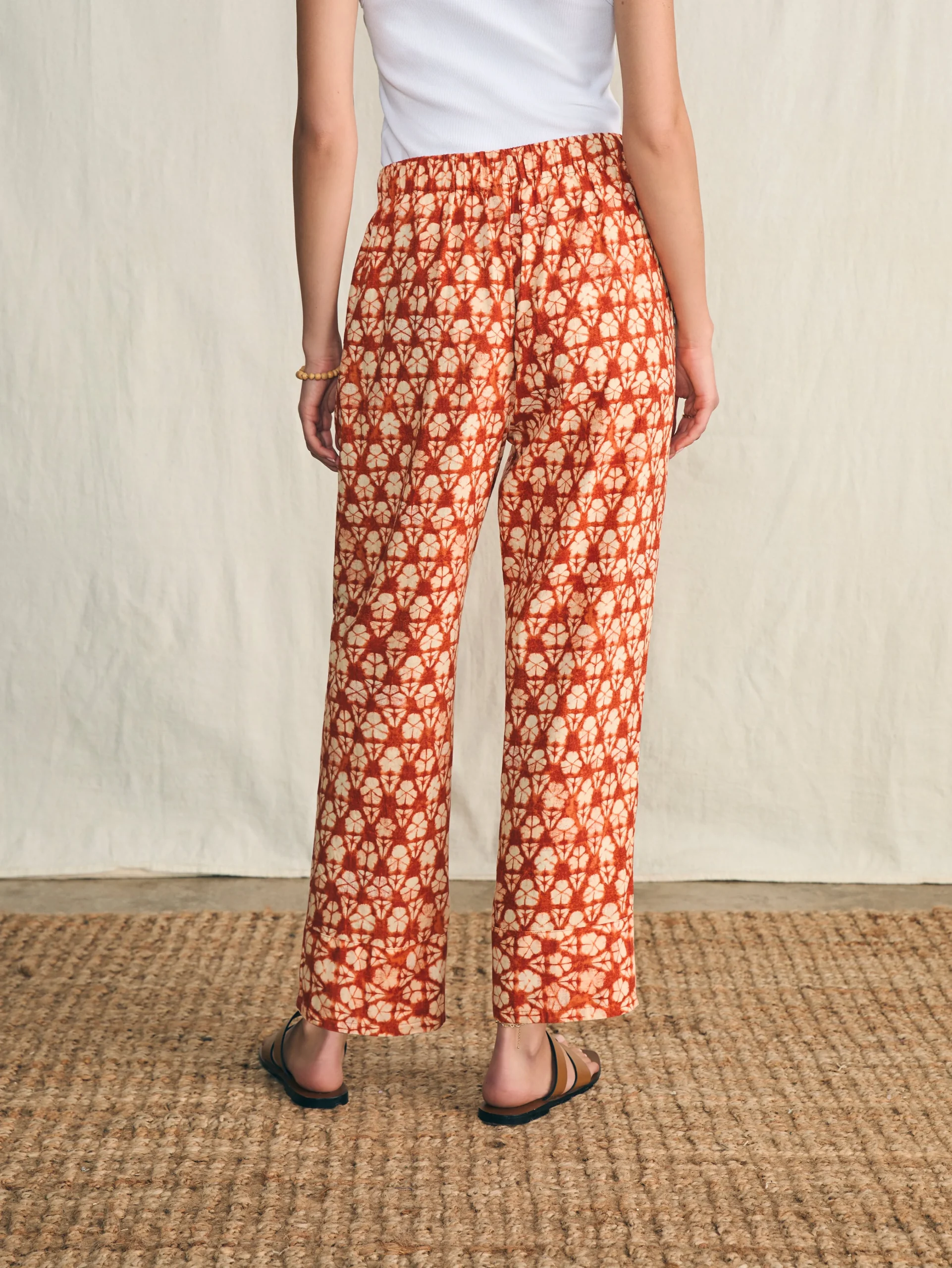 Faherty Brand Pacific Beach Linen Pant -^Women Pants