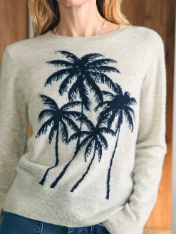 Faherty Brand Palm Coast Cashmere Crew -^Women Sweaters