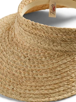 Faherty Brand Raffia Packable Visor -^Women Swim|Hats