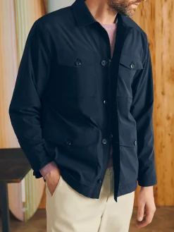 Faherty Brand Reserve Four Pocket Field Jacket -^ Jackets & Vests