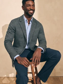 Faherty Brand Reserve Twill Knit Blazer -^ Blazers