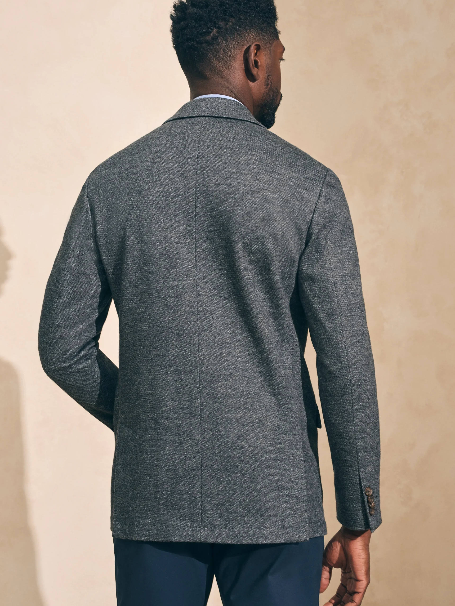 Faherty Brand Reserve Twill Knit Blazer -^ Blazers