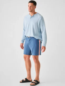 Faherty Brand Retro Surf Stripe Boardshort (7
