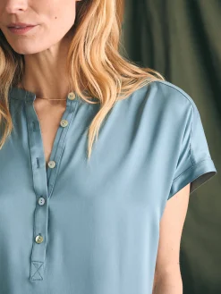 Faherty Brand Sandwashed Silk Desmond Top -^Women Shirts & Tops
