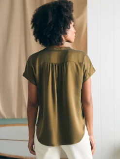 Faherty Brand Sandwashed Silk Desmond Top -^Women Shirts & Tops