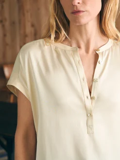 Faherty Brand Sandwashed Silk Desmond Top -^Women Shirts & Tops