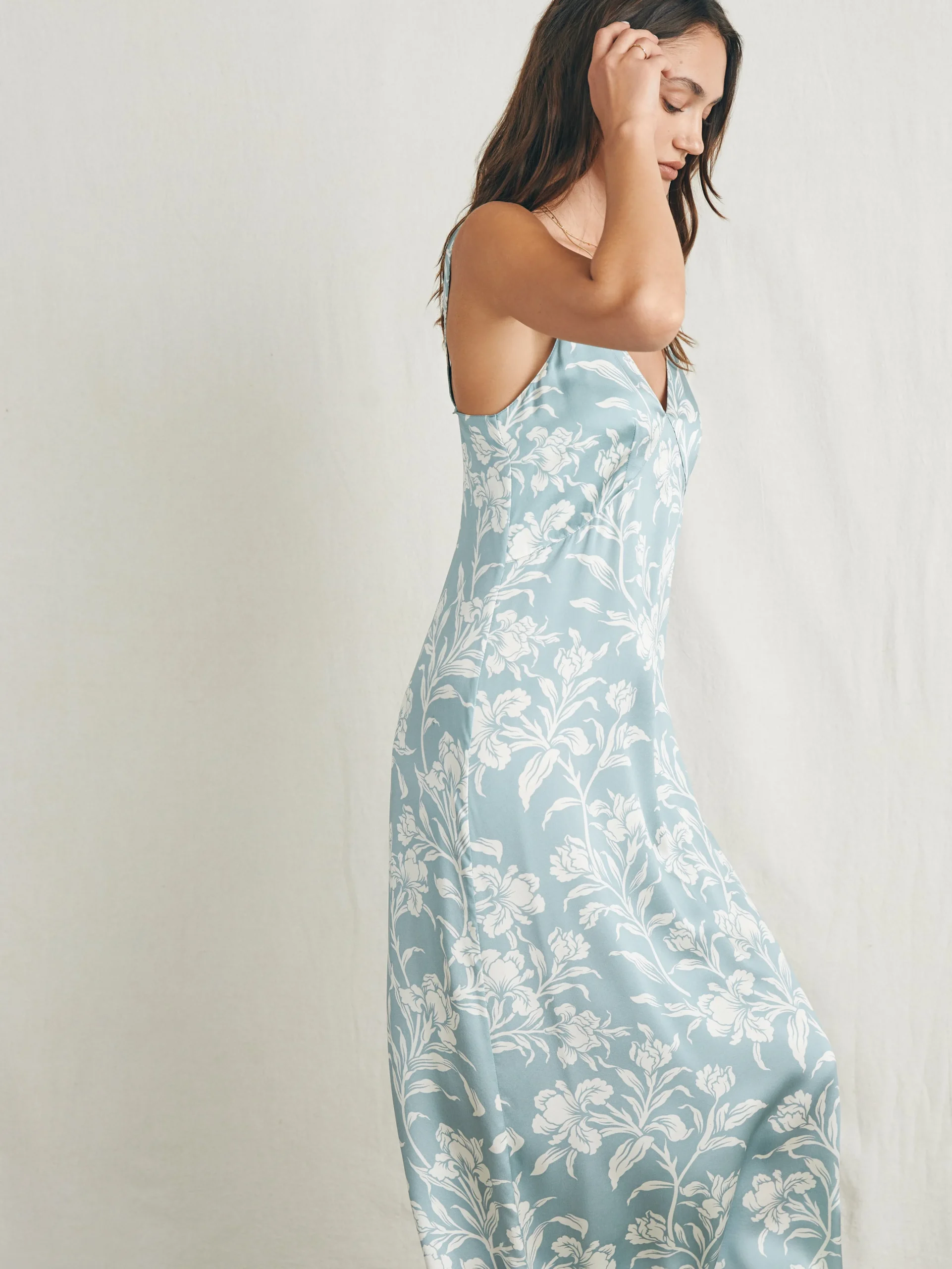 Faherty Brand Sandwashed Silk Slip Dress -^Women Dresses