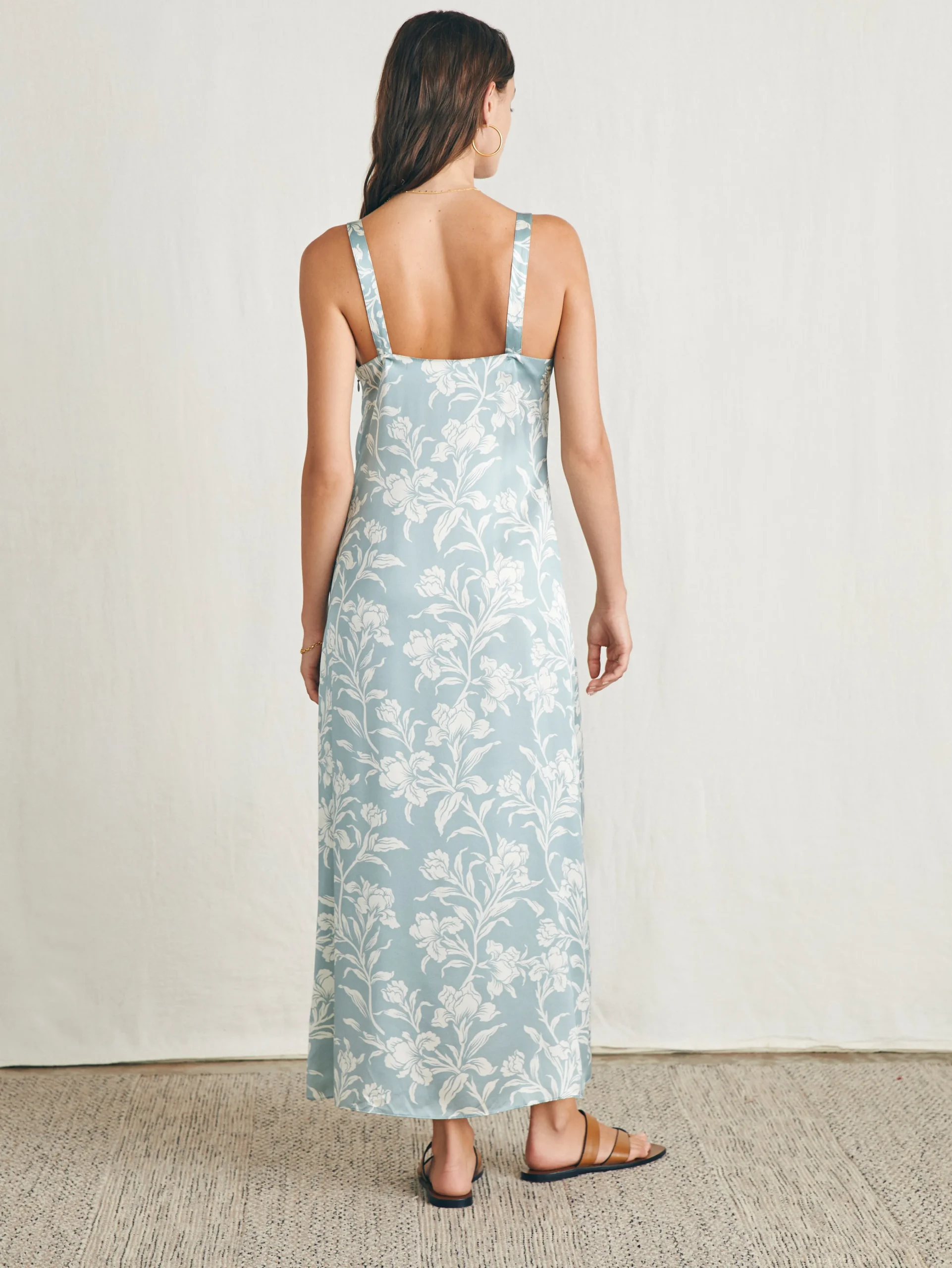 Faherty Brand Sandwashed Silk Slip Dress -^Women Dresses