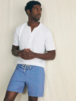Faherty Brand Shorelite Active Swim Short (7" Inseam) -^ Swim