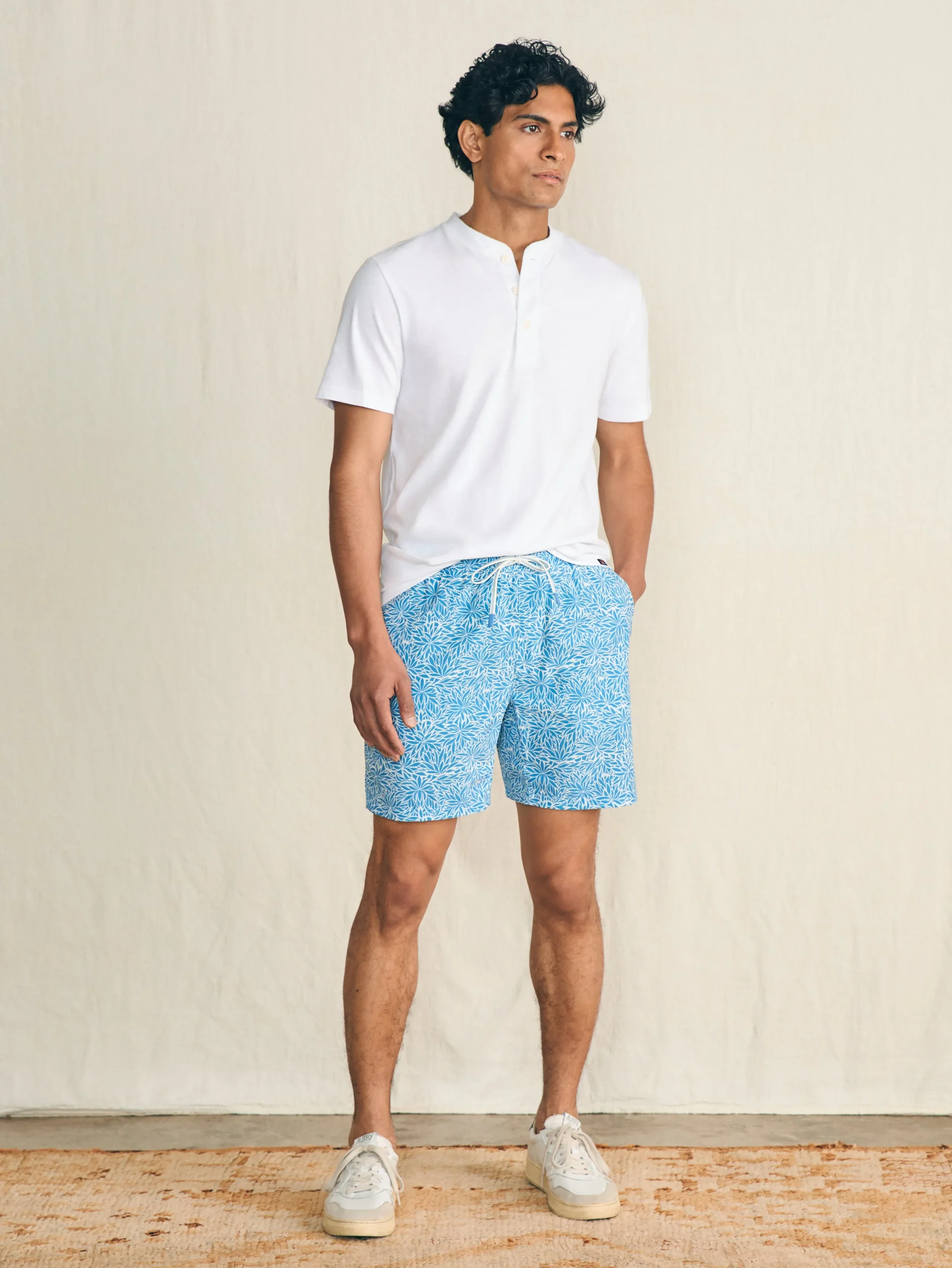 Faherty Brand Shorelite Active Swim Short (7" Inseam) -^ Swim