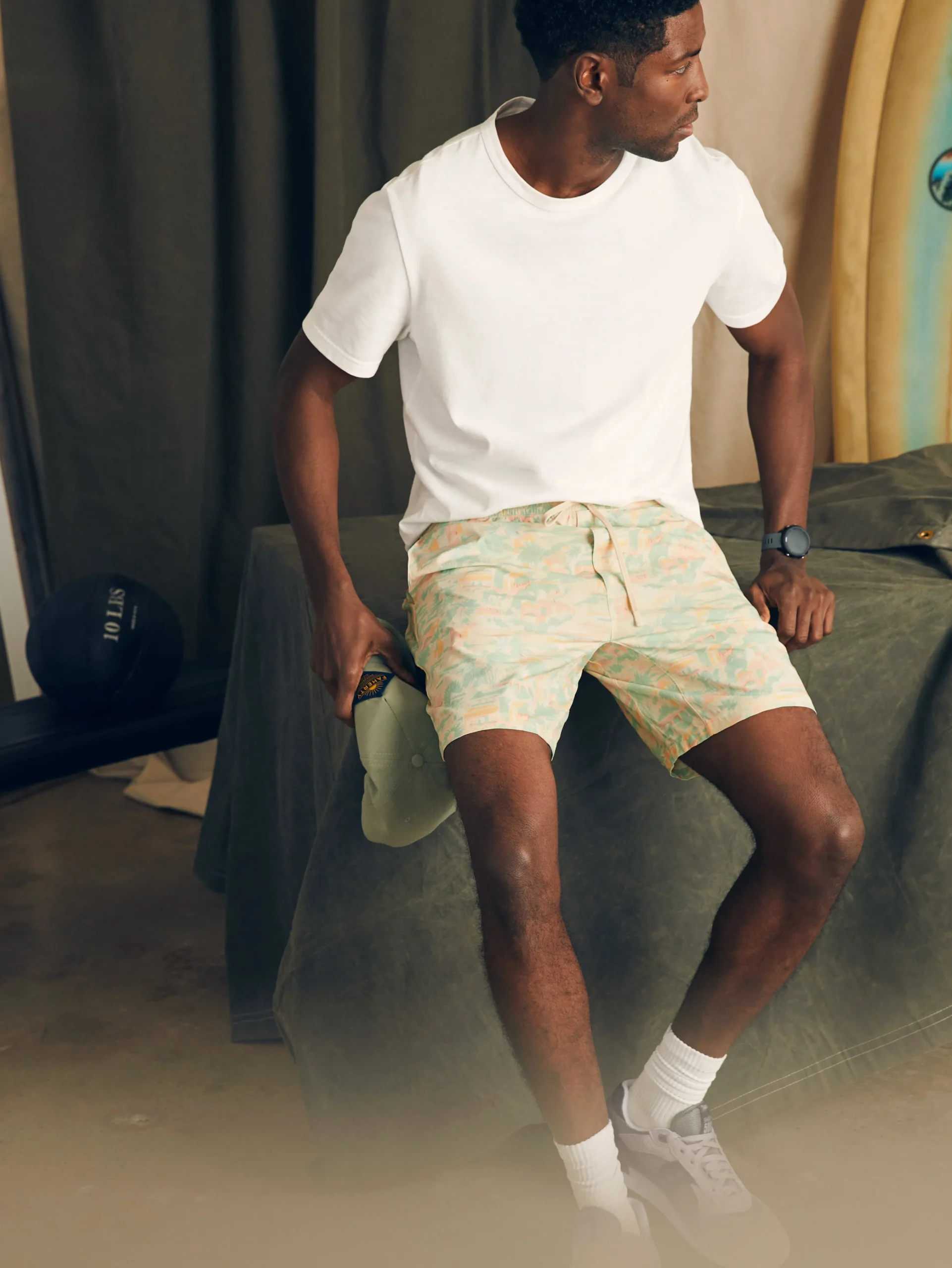 Faherty Brand Shorelite Active Swim Short (7" Inseam) -^ Shorts|Swim
