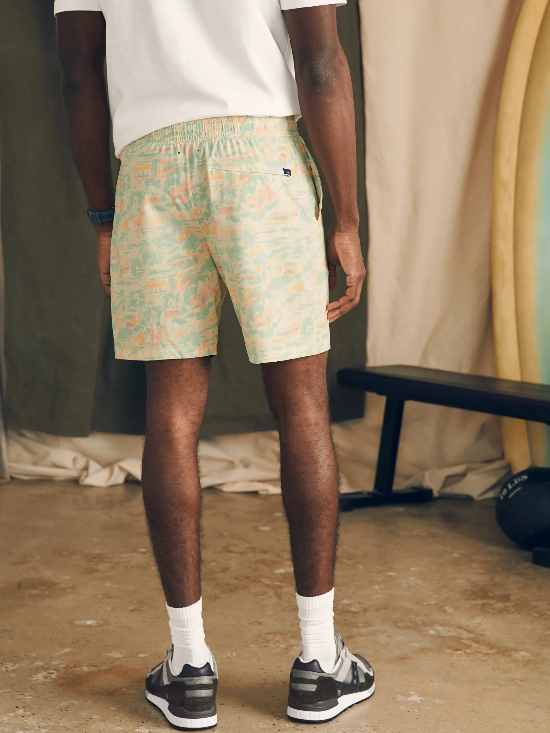 Faherty Brand Shorelite Active Swim Short (7" Inseam) -^ Shorts|Swim
